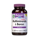Bluebonnet Multi Minerals Suplemento Plus Boron Chelated Magnesium Potassium Copper Selenium Manganese Chromium & Zinc Complex for Women &amp; Men - No Iron, Non-GMO, Gluten-Free - 180 Vegetable Capsules