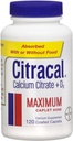 Citracal Máximo Más D3 Citrato de calcio, 120 Cuenta (Pack de 2)