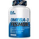 Evlution Nutrition Triple Strength Omega 3 Fish Oil - Burpless Fish Oil EPA DHA Omega 3 Suplemento en Easy to Swallow Citrus Flavor Softgels - Enteric Coated Fish Oil Suplemento - 120 Conde