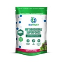 BioTrust Metabo Greens Superfood Powder - Super Greens Powder, Fruit &amp; Veggie Blend with Clinically Studied Spectra - Non GMO, Soy Free, Gluten Free, Dairy Free, Energizing Berry Flavor (30 Servings)
