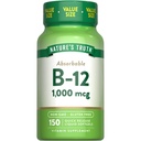 La verdad de la naturaleza Vitamina B12 TENIDO 1000 mcg TEN 150 Softgels TENIDO Non-GMO &amp; Gluten Free Supplement