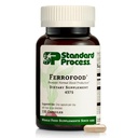 Ferrofood de proceso estándar - Suplemento de salud de sangre - Apoyo enzima con vitaminas B12, C, " Hierro - non-Dairy " Non-Soy - 150 cápsulas (40 piezas)