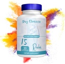 Ruolai 15 días Gut Cleanse Gut y Colon Support, Detox Cleanse with Senna Leaf and Psyllium Husk, Promote Regularity, Reduce Bloating, Natural Formula