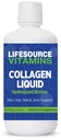 LifeSource Vitamins Collagen Liquid - Desde 1992-16 fl oz - 30 Day Supply. Tipo 1 y 3 Collagen. Huesos, Juntas, Cabello, Esquí, uñas, arrugas.