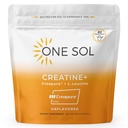 Una crema de Sol para las mujeres, todas las mujeres naturales pólvora de Creapure &amp; Leucine, aumenta la masa muscular magra, reduce el tiempo de recuperación, promueve la salud del cerebro " bonificación (sin sabor, 60 servicios)