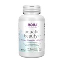 AHORA Foods Solutions Aquatic Beauty+ Capsules - Marine Collagen and Vitamin C Supplement for Youthful Skin*, Non-GMO, 60 cápsulas