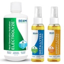 Beam Minerals Electrolyte Imbalance Solution Electrolyze e Insta-Lytes Natural Liquid Electrolytes 2oz y Happy-Lytes Fulvic Electrolyte Misting Spray 2oz