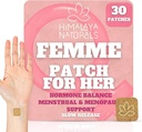 Femme Herbal Patches – 30-Day Supply – Non-Latex, Vegan-Friendly, and Easy to Use