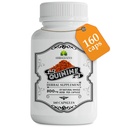 Quinine Capsules - Cinchona Officinalis Bark Suplemento herbal para el musculo, Defensa del cáscara y Salud Digestiva general - All-Natural Quinine Sulfate Pills, 500 mg por cápsula, 160 Tabletas