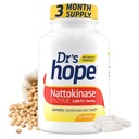 Nattokinase 2000 FU - Suplemento de Nattokinasa Apoyos Circulación de Salud Cardiovascular y Sangre Saludable - Sin gluten, 90 cápsulas vegetarianas, Hecho en EE.UU.