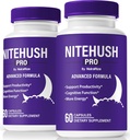 (2 Pack) Nite Hush Pro Capsules- Desbloquea tu potencial completo con NiteHush Pro Formula - Soporte Premium para Focus, Concentración y Salud Equilibrada, Revisión Oficial de NiteHushPro Pills (120 cápsulas)