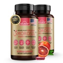 Morosil Clinically Tested C3G Suplemento - Metabolismo, Antioxidante, Wellness Support for Men &amp; Women - 400mg Moro Red Orange Extracto - 60 cápsulas vegetales - Non-GMO, Gluten-Free, Vegan-Friendly
