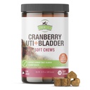 Cranberry Bladder &amp; UTI Chews for Dogs ← D-Mannose + Vitamina C para Urinary Tract Apoyar la Incontinencia del Perro &amp; Control de la Vejiga Suplemento ← Bacon Flavor Soft Chews latitud 90ct ← Strawfield Pets
