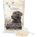 Ganador de peso para perros – Suplemento de alimentos para perros de alta calorie " Powder de proteínas para la ganancia rápida de peso, masa y recuperación – estimulación apetitiva – 60 servicios