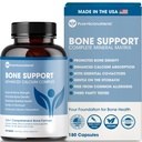Suplemento de calcio para hombres y mujeres - Citrato de calcio " Hidroxiapatita + Vitamina D3 K2 Magnesio Zinc " Más para la salud completa de los huesos, 180 Tabletas