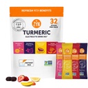 ZYN Electrolyte Drink Mix Hydration Packets, Electrolytes Powder, Hydration Packets w/Turmeric Curcumin, Vitamina C y D, Zinc, Hydrate Electrolyte Powder Packets for Wellness, Variety Pack of 32