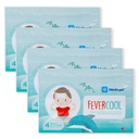 FeverCool Patches - Cooling Patches for Fever, Migraine & Headache Relief Silencio Hecho en los EE.UU.