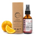Vitamina Vegana Orgánica B12 Suplemento Niebla líquida para Absorción Rápida 5,000mcg Metilcobalamina - No Harsh Químicas o Preservadores - No Cerebros Artificiales Añadido No GMO 240 Días Suministro