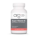 Grupo de investigación de alergia Super vitamina B Suplemento - B Complejo de vitaminas para hombres y mujeres, con vitamina B12 y B6, cápsulas vegetarianas - 120 conteo