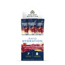 Powder de hidratación rápida de nutrición antigua, limonada de fresa, electrolitos de sal marina natural y algas marinas rojas, soporta la hidratación corporal rápida y la salud celular, 15 servicios