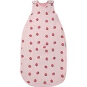 Woolino Merino Wool y algodón orgánico Ultimate Baby Sleep Sack - 4 Season Baby Wearable Blanket - Bolsa de dormir ajustable de dos brazos - Tamaño universal (2-24 meses) - Fresa