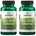 Swanson Uric Acid Cleanse - Natural Supplement Promoting Kidney Support - Características una potente combinación de 7 hierbas - (60 cápsulas vegetales) 2 Pack