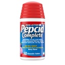Pepcid Reductor completo de ácido + Tabletas de anacido, Rescate de acidez, Berry, 50 ct (Package May Vary)