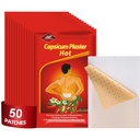 50 Patches de Capsaicina,4.72"x7.08"