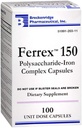 FERREX 150 Polusaccharide-Iron Complex Capsules 100 Conde