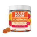 Vitaminas de Fresa Naranja Libre de Azúcar A+D+K Gummies, 60 Conde, suplemento de Keto para el corazón, bonificación e inmune, nueva y mejorada fórmula y textura, embalaje mayo Vary