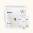 ProMix Nutrition Creatine Monohydrate Travel Packs, 5g de micronizada Clean Creatine para Hombres y Mujeres, apoya el crecimiento muscular y la recuperación, Vegan - 30 Servimientos
