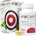 Apocaps CX Apoptogen Formula for Dogs (90 Capsules) - Apoya Niveles Normales de Apoptosis + Ingredientes de Grado Humano Incluyendo Citrus Bioflavonoids, Silymarin, Curcumin y Turmeric + Biovadex