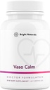Vaso Calm - Healthy Blood Balance Suplemento - Características Ajo fermentado, Celería y Grape Semilla Extracto, Hibiscus y Vitamina K2 - Hecho en EE.UU.