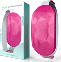 Slimpal Portable Calefacción Pad para Calambres de Período, Electric Cordless Back Belly Waist Calefacción Pad para Cangrejo Menstrual Alivio, Carne de Calor Recargable para Mujer Esposa Mujer, Rosa Oscura