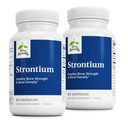 Terry Naturalmente Strontium - Bone Health & Strength Support Suplemento - Suplemento con capsules Vegan - con Citrato de Estroncio para Absorción Superior - 60 cápsulas (Pack of 2)