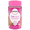 Centrum Gummies multivitamínicas prenatales con DHA y ácido fólico, Berry mixto y sabores naranja - 60 Conde, 30 Day Supply