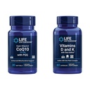 Super Ubiquinol CoQ10 con PQQ, CoQ10, PQQ &amp; Vitaminas D y K con Iodo marino, vitamina D3, vitamina K1 y K2