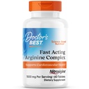Mejor Complejo Arginino Actuador rápido del Doctor - L Suplementos Argininos para Mujeres Hombres, Ayuda Nivel de Oxido Nitrico, Flujo de Sangre y Soporte de Salud Cardiovascular, 1500 mg Por Servir, Vegan - 60 Tablas