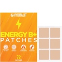 Patch de energía para adultos Hombre Mujeres Topical Daily Wellness Despertarse B12 Patches Sustained Natural Ingredients Boost Time-Released Formula Long-Lasting Skin Travel Friendly 72 Pack