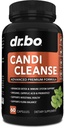Candi Cleanse Support Suplemento Pills - Anti Overgrowth Suplementos para Hombres de Mujeres - Control de Equilibrio Extra Strength Cleanser Complejo Probiótico - Natural Oral Herbal Oregano " Capsulas de ácido caprílico