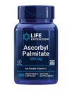 Extensión de la vida Ascorbyl Palmitate 500mg – Fat-Soluble Vitamin C Suplemento para el soporte y la longevidad inmunes – Water-Soluble Gluten-Free, Non-GMO, Vegetarian – 100 cápsulas