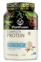 PlantFusion Complete Vegan Protein Powder - Planta Basada Polvo Proteína Con BCAAs, Enzimas Digestivos y Pea Protein - Keto, Gluten Gratis, Soy Gratis, No Airey, No Sugar, No GMO - Vanilla Bean 2 lb