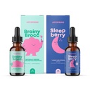 JoySpring SleepBerry Liquid Melatonin y Sulforaphane Suplemento para niños