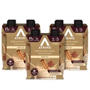 Chai Tea Latte Flavored Protein Shake, High Protein Shake, Low Glycemic, Low Carb, Low Sugar, Keto Friendly, Gluten Free, 12 cuentan (3 sets de 4)