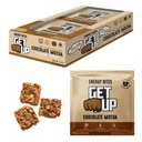 GetUp – Caffeinated Granola Bites - Chocolate Mocha (10 Pack) – 100mg Caffeine Energy Bites – Low Calorie, Gluten-Free, 0 Seed Oils – Pre-Workout Portable Snack – Coffee Substitute - Low Sugar Energy