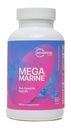 Microbiome Laboratorios MegaMarine Omega 3 Suplementos de aceite de pescado - Gut-Specific EPA DHA Omega 3 Suplemento con DPA para Gut Health - Soporte Immune & Gut Barrier Función (60 Softgels)