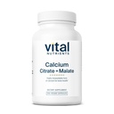 Nutrientes vitales Citrato de calcio y complejo de malata 150mg ← Suplemento vegano Silencioso Apoyo Bone Strength, Muscle y Salud Cardiovascular* ← Gluten, Dairy y Soy Gratis 100 Capsules