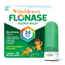 Flonase Alivio de la Alergia Infantil Nasal Spray, 24 horas Alivio Multi-Síntoma no Domido – 72 radios