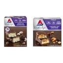 Atkins Endulge Chocolate Coconut Bar 16 Count & Caramel Nut Chew Bar 5 Count Bundle