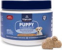 Laboratorios de Origen Soporte multifunción DHA Omega 3 Suplemento, Aceite de Pesca Salvaje de Salmón de Alaska, Probiótico para Salud Gut, Apoyo Inmunitario, Corazón, Esquí, Cerebro, Salud Conjunta, Sabor de Salmón, 60 Mandíbulas suaves